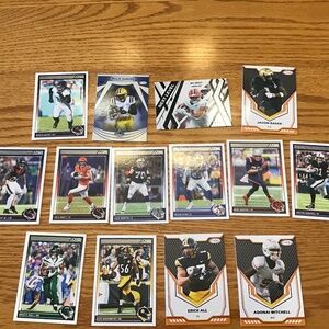 Lot 14 College football cards
